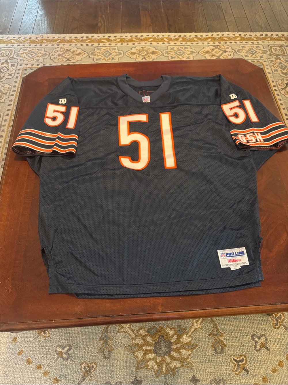 Dick Butkus #51 Chicago Bears Vintage Pro Line Wilson Authentic Jersey